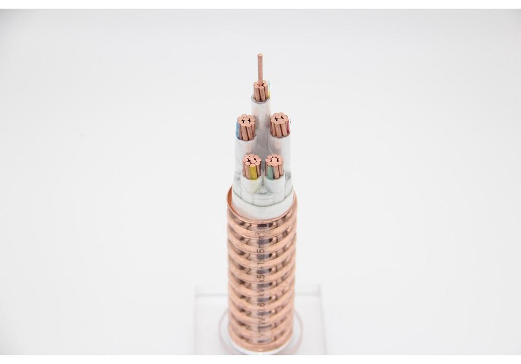 Flexible Fireproof High Voltage Outdoor PV Wire with BTLY Insulated Copper Core