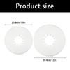 10in/12in 5th Wheel Lube Plate Disk Towpower Fifth Wheel Lube Plate Campers Accessory for Trailer Truck Easy Installation
