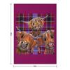 HiGHLaND CoW PRiNT ' THe BaKeD BeaNS oN TaRTaN ' BY SHiRLeY MacARTHuR Throw Blanket Bed Extra Large Throw Beach Sofa Blankets