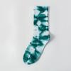 ABIF1 Long Tube Tie Dyed Hook Socks, Explosive Street Wear, Trendy and Fashionable Socks, Unisex Skateboarding, Sports, Leisure, and F