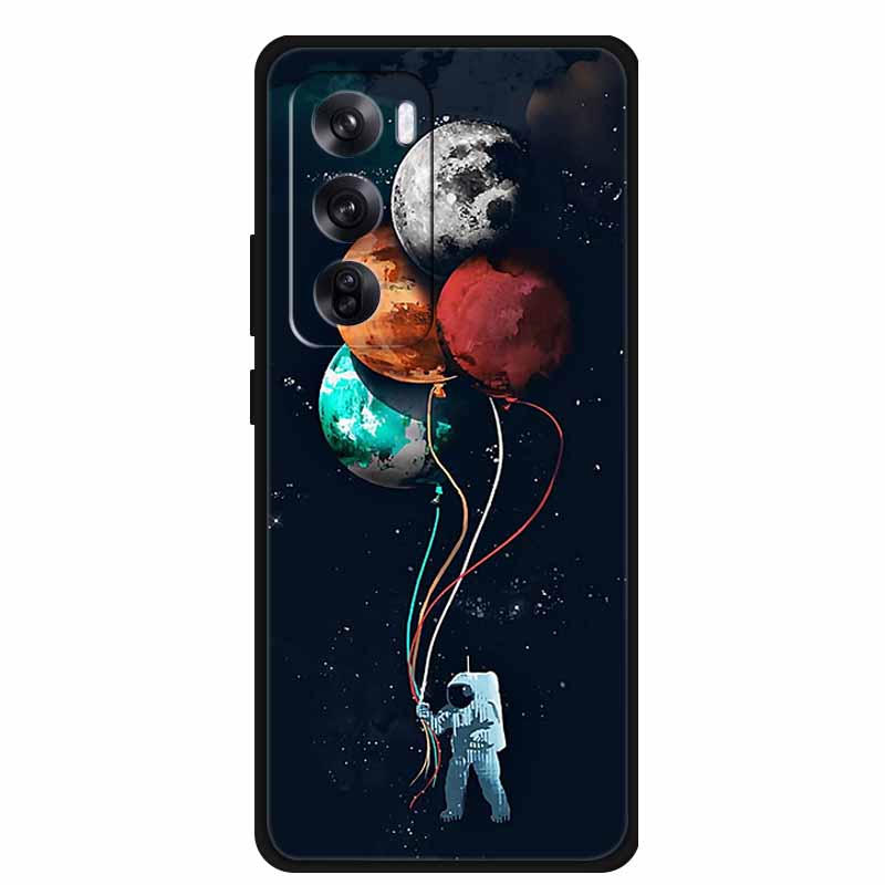 For Oppo Reno12 Pro 5G Cases Shockproof Phone Cover Soft Silicone Fashion Cool Cases for OPPO RENO 12 PRO CPH2629 Bumper Coque