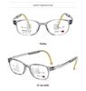 Unbreakable Kids' Silicone Myopia Glasses - Anti-slip, Transparent Frames for Boys and Girls, Prescription-Compatible
