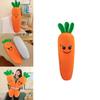 Affascinante Cuscino Peluche Carota Bambola Coccolosa Adorabile Morbido Peluche da Letto