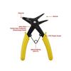 Circlip pliers internal and external circlip pliers retaining ring pliers inner card outer retaining ring pliers car repair tool