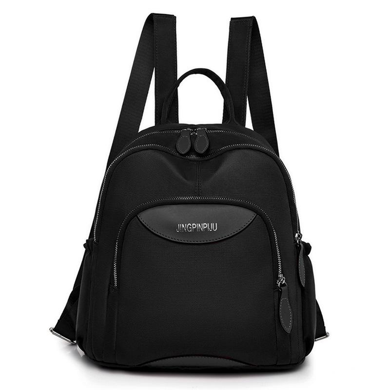 New Summer Oxford Cloth Backpack for Women Korean Version Easy To Wear Large Capacity Casual Travel Backpack Student School Bag