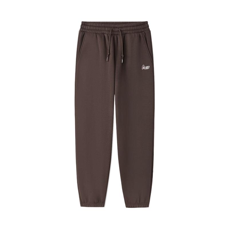 Skechers Sport Alliance Series Simple Comfortable Casual Versatile Knitted Sweatpants Women bottoms L425W041-05U5 S