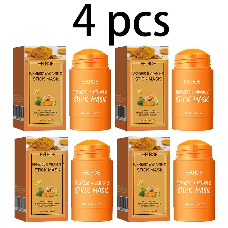 EELHOE Turmeric Mud Mask Stick Anti-Acne Pore Cleansing Solid Mask