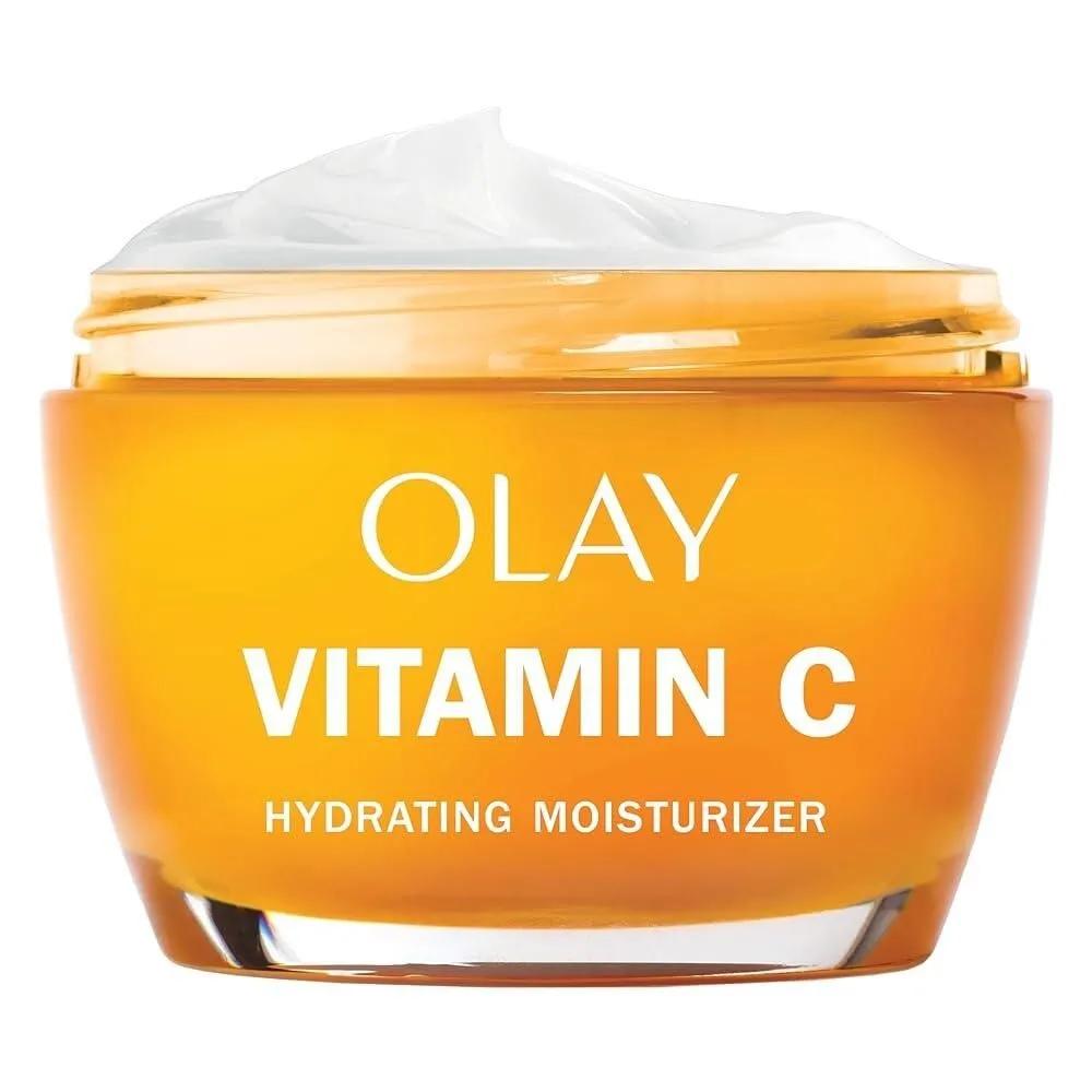 Olay Regenerist C+ Peptide 24 Brightening Face Moisturizer for Bright Skin Lightweight Cream for Dry Skin Whip Travel Size