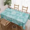 Oceanic Sea Life Rectangle Tablecloth for Table Decor Holiday Party Waterproof Reusable Tablecloths for Table Kitchen Dining