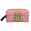 Sorority Print Storage Bag Women Portable Large Capacity Toiletry Bag Cosmetic Cases for Travel Storage and Everyday Use