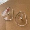 Practice Acrylic Acrylic Nail Holder Transparent Heart Shape Transparent Nail Display Stand Nail Art Display Stand Training Use