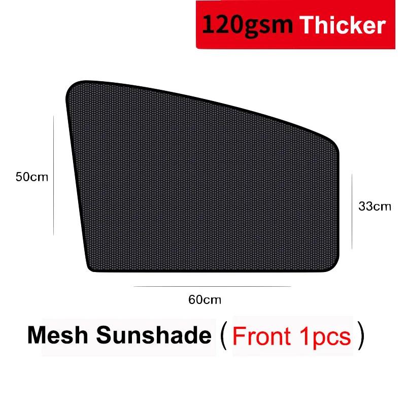 Magnetic Car Sun Shade UV Protection Curtain Sunshade Side Window Mesh Anti-direct Sun Visor Summer Protection Film Accessories