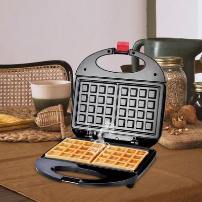Electric Panini Press Breakfast Maker Machine for Sandwich Omelette Pancakes Waffles