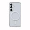 KEYSION Crystal HD Transparent Magnetic Phone Case for MagSafe for Samsung Galaxy A56 5G A36 A26 A16 Shockproof Acrylic Back Cover