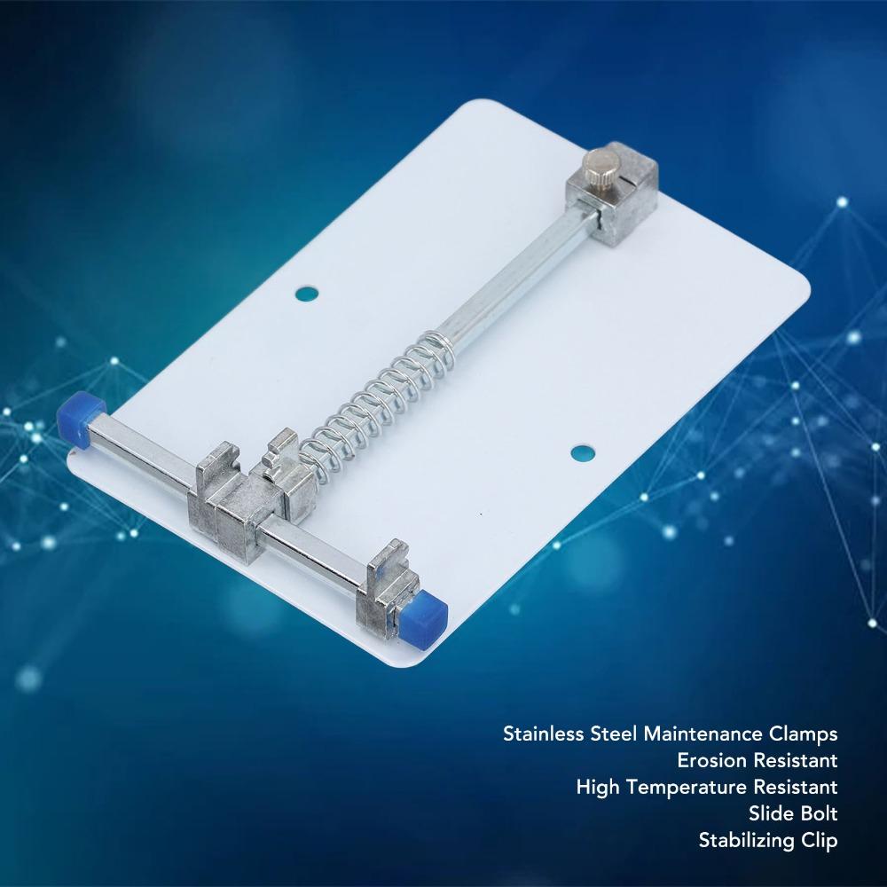 Universal Jig Fixture Clamp 12 x 8cm Motherboard Circuit Board Holder for IC Grooves Soldering