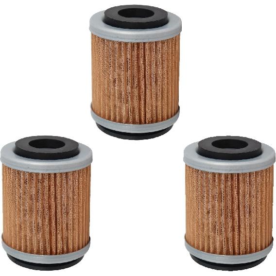 

KN142 Oil Filter for Compatible with Yamaha YFM350 YFP350 YFM350X Warrior YFM350FW YFM400 Big Bear Wolverine YZ426F YZ250 YZ400F Replace HF142 KN142