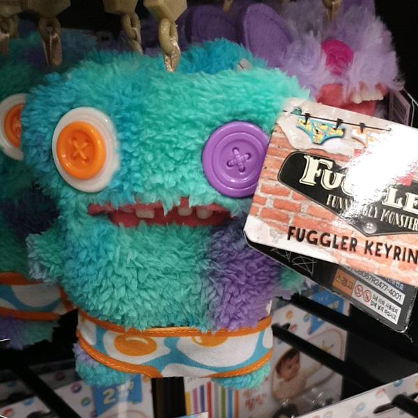 Fugler Button McGoo Mix Keyring Ugly doll