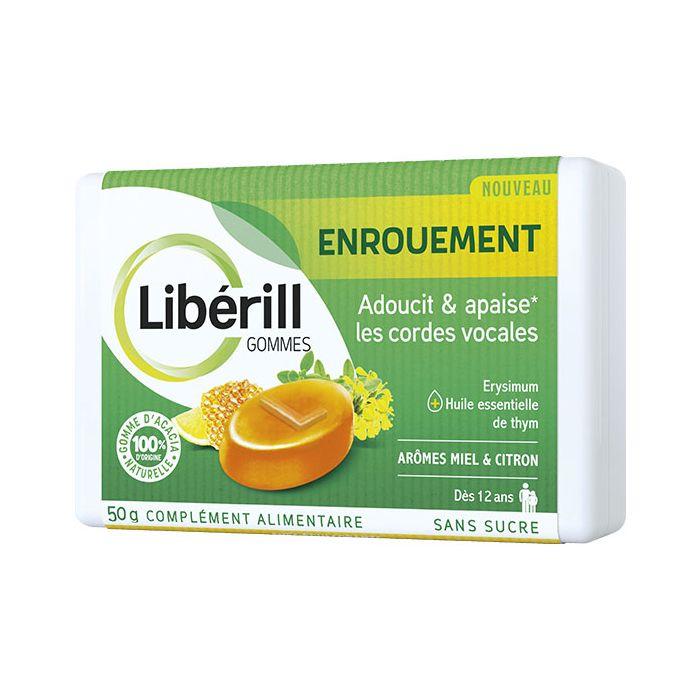 LIBERILL gommes enrouement boite de 50g