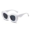 Retro Oversized Square Frame Sunglasses UV Protection Lightweight Durable Frame for Outdoor Activities and Daily Use