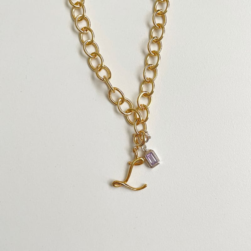 ELYONA Initial Pendant Charm