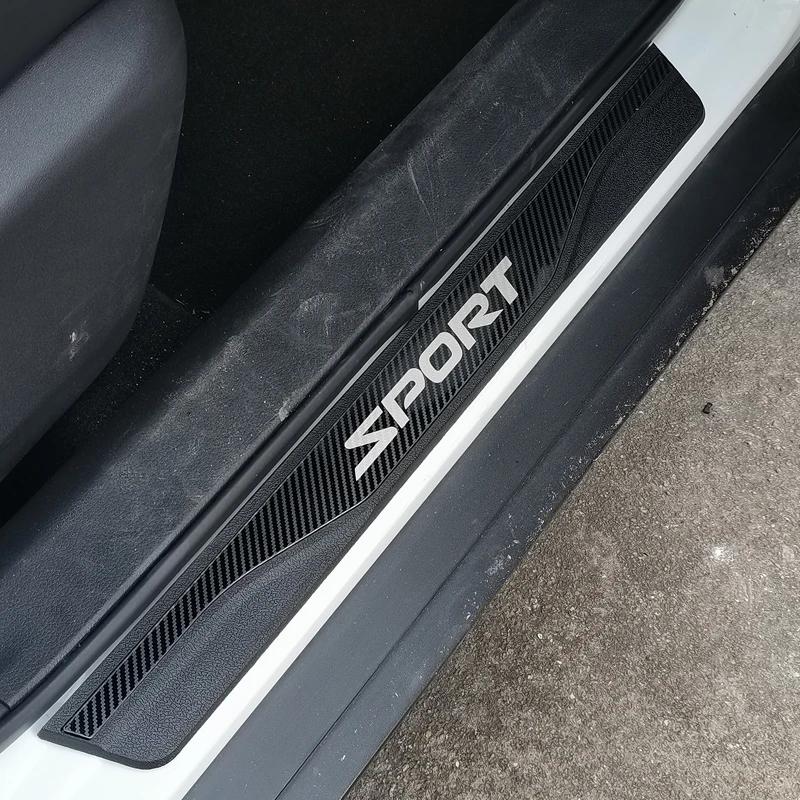 For EBRO S800 PHEV 2025 2026 Car Door Scuff Plate Trim Pedal Thresold Kick Pad Protector Stainless Steel Plastic Sticker Styling
