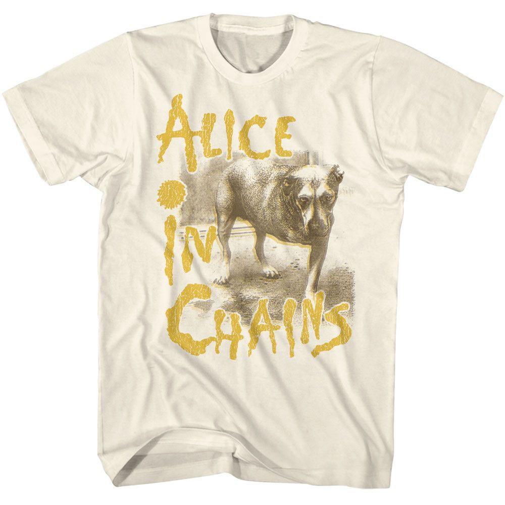 Men s Alice In Chains Alice In Chains Sepia Tripod T-shirt Medium Natural 2XL