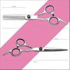 DIY Hair Kit - Haircut Scissors Thinning Shears - Professional Barber Sharp Haircut Scissors Hair Clipper Set with Leather Case for Haircut 7 Piece Se