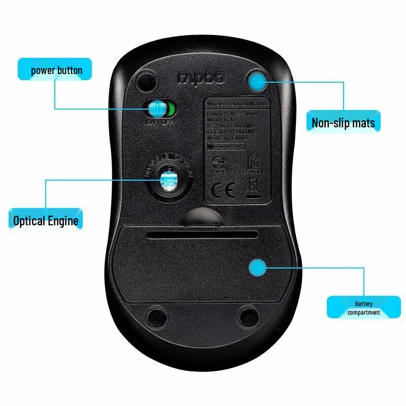 Rapoo 1620 Kabellose Maus