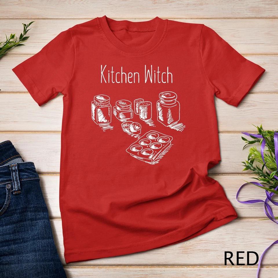 Funny Herbalist Kitchen Witch Halloween Shirt Cooking Gift Unisex T-shirt 7 3XL