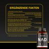Premium Supplements NAD+ Resveratrol Support Cellular Energy, Anti-aging, Antioxidant Effects, and Promote Cardiovascular Health.
