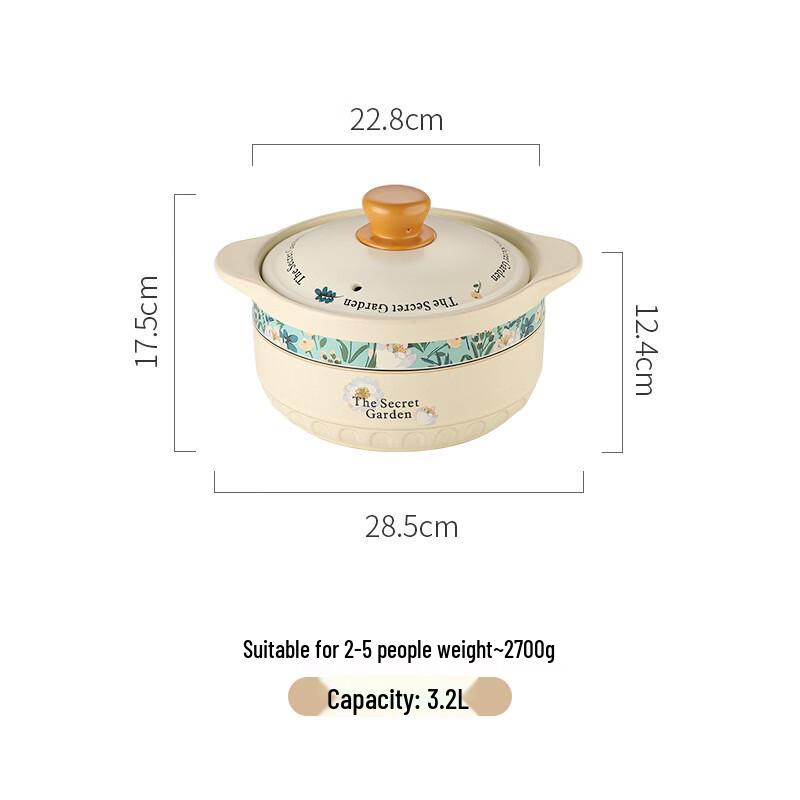 

Wutuo Ceramic Claypot Stew Pot