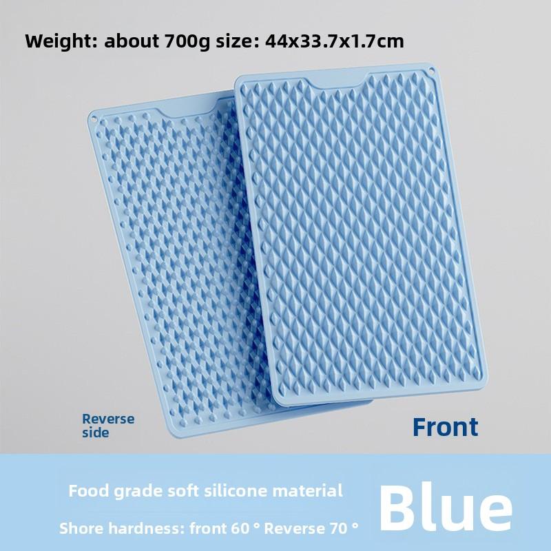 44 * 34Cm Soft Silicon Acupressure Board Jogging Foot Massage Pad Soles of Feet Through Meridians and Collaterals in Situ Indoor