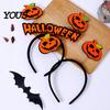 Holiday Party Hair Accessories Halloween Pumpkin Headband for Adults Kids, Orange Felt Non Woven Fabric Headpiece Headpiece, No Slip Cosplay