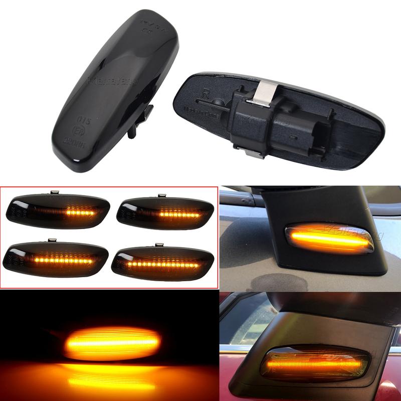 Für Citroen C4 Picasso C3 C5 DS4 Peugeot 308 207 3008 5008 LED Auto Dynamische Seitenmarkierungsleuchte Blinkleuchte Anzeige