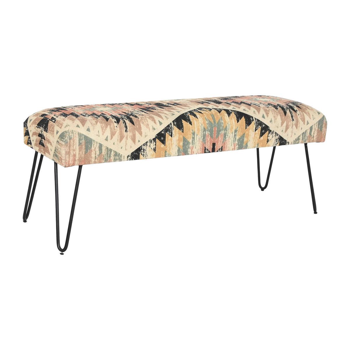 

DKD Home Decor Скамья 121 x 41 x 48 см Черный Металл Многоцветный TU прозрачный