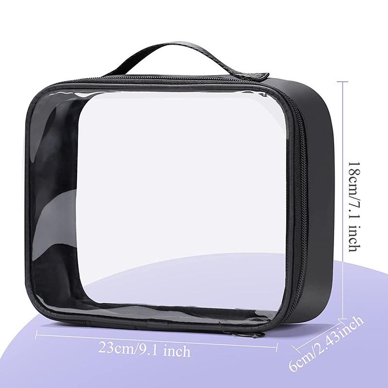 

Transparent Mesh Zipper Toy Storage Bag Large Capacity Puzzle and Block Organizer Ideal for Toy and Building Block Storage чорний