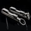 Gürtelschlaufe Schlüsselanhänger Clip, Titan Schlüsselhalter für Dienstgürtel Lanyards Geschenk für Männer