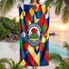 Blackburn Rovers Football Beach Towel Soft Microfiber Summer Towel Quick Dry Absorbent Towel for Beach Swimming Pool Travel