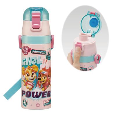 Skater Stainless Steel Water Bottle Direct Drinking 470ml Paw Patrol Girl Lightweight Type Cold Storage Only Waterbottle Sports Bottle Cute Kids