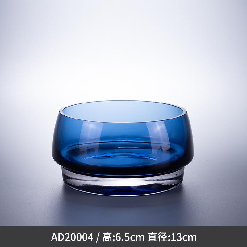 

Легкие роскошные стеклянные туалетные принадлежности Креативный синий дозатор для мыла/ваза для ванной комнаты в отеле Бутылка для мыла для рук Современные аксессуары для ванной комнаты для дома