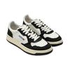 Autry Leather Low-Top Logo Fashion Sneakers Men sneakers Black White AULM-CB02