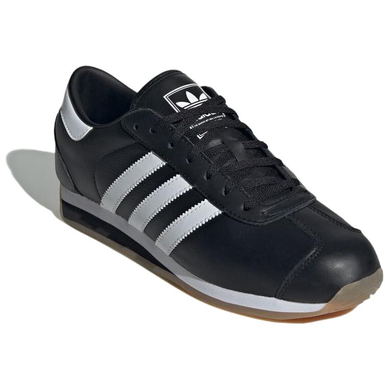 Adidas Country 2 Black White Unisex Sneakers Core-Black Cloud-White Carbon ID6600