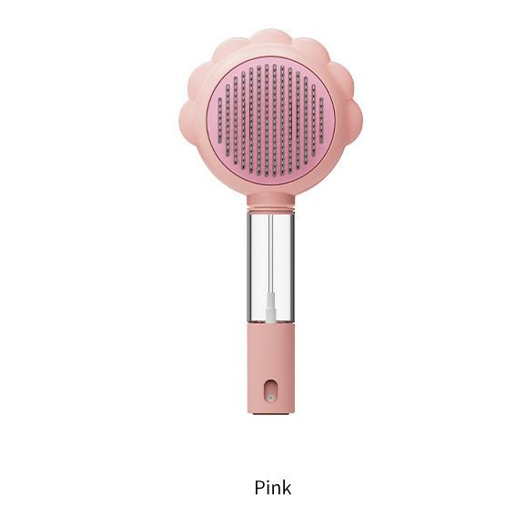 

Спрей для домашних животных, расческа для чистки, массажа, расчесывания, спрей для воды 3 в 1, чтобы плавать, расческа для домашних животных, кошек, собак, товары для домашних животных розовый