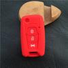 3 Button Silicone Car Key Cover Set Holder Case for SSANGYONG KORANDO Floding Key