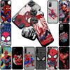 Phone Cover for Motorola Moto G22 G23 G32 G53 G60 G72 G64 G20 G8 G9 Plus Power E13 E20 E32 Case Spiderman Marve Spider Man