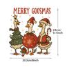 Calcomanías de transferencia de hierro para fiesta de Navidad de animales, pegatinas fáciles de imprimir, parche Diy para regalo de ropa