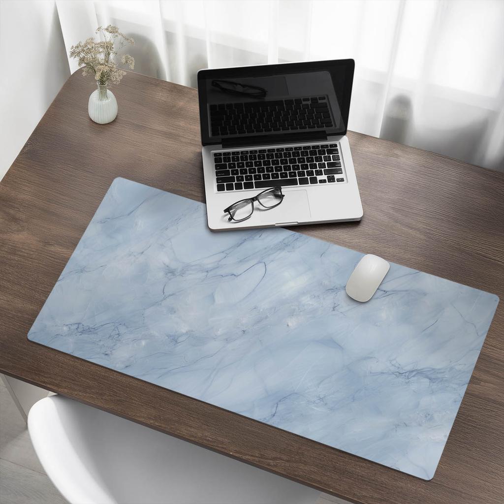 Protective Vinyl Mat For Companies And Offices Marble Texture 100X50 Cm