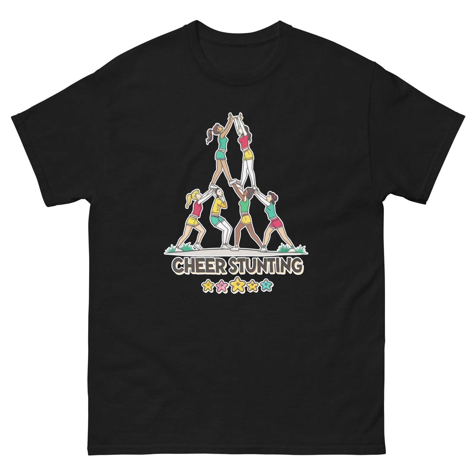 

Cheer Stunting Sport Sports Activity Game T-Shirt L