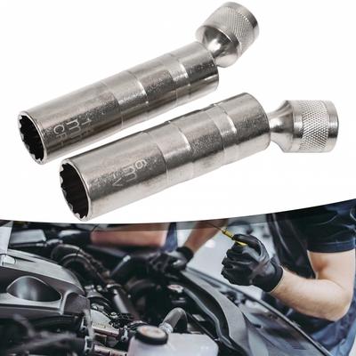 14mm and 16mm Magnetic Sleeve Tools for Auto Mechanics and Enthusiasts