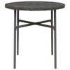 Vidaxl Stolik Herbaciany, Szary, 45 Cm, Polirattan
